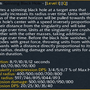 Spinning Black Hole Tooltip