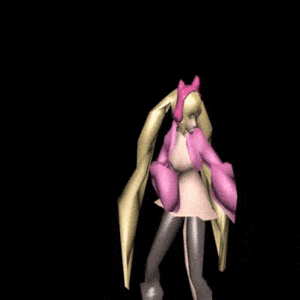 [gif] Chloe Attack2 animation