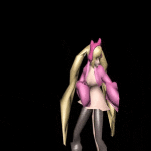 [gif] Chloe Attack3 animation
