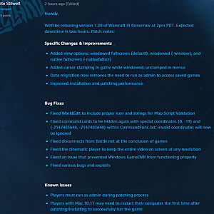 Patch 1.28 Regular
