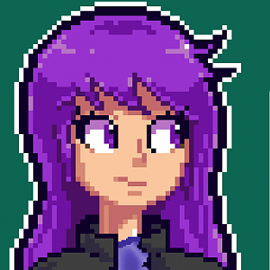 Akward Purple Gal