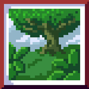 Bushes N' Tree Painting