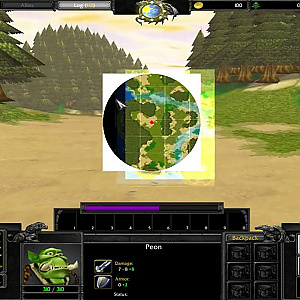 Warcraft 3 MORPG - Custom Mini Map System - YouTube