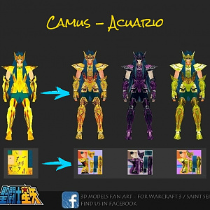 SAINTSEIYA3DMODELSCamus