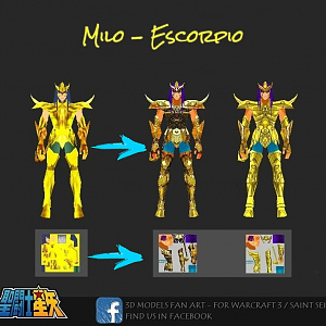 SAINTSEIYA3DMODELSmilo