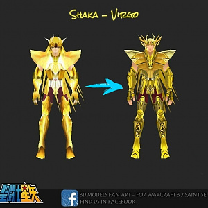 SAINTSEIYA3DMODELSshaka