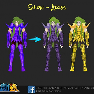 SAINTSEIYA3DMODELSshion