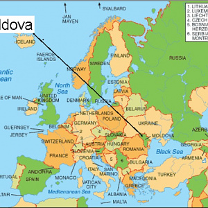 Moldova-map