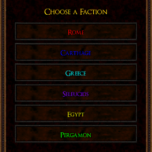 Choose A Faction