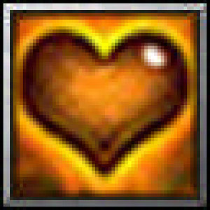 Heart on Fire Icon