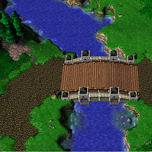 Two Rivers Left Bridge Before