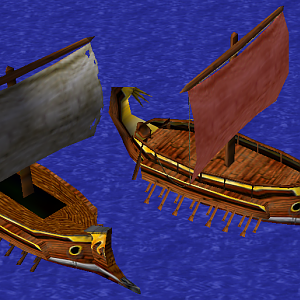 Animated Trireme vs. Old version