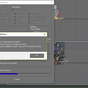 Same Error While Importing Villager Kid Model
