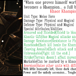 Khaos Khampion
