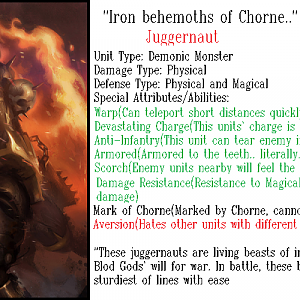 Juggernaut Info