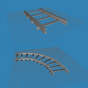 Rail&RailCurve (milkshape)