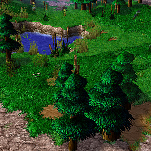 Map With Lightning Effect