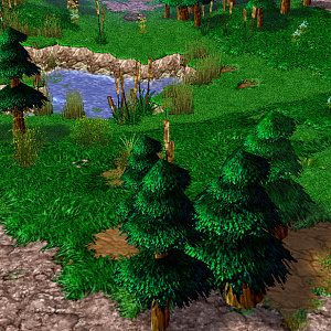 Map Without Lightning Effect