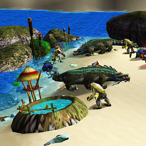 "Murloc Croc Fishing"