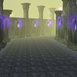 The hallways to the inner sanctum...