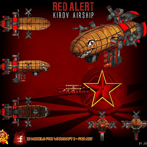 Kirov Airship - Red Alert