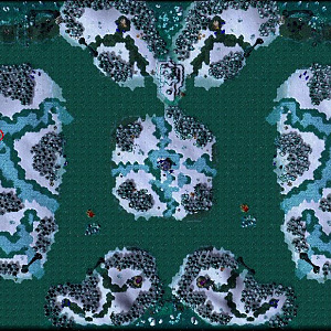 Overview Snowy Waste