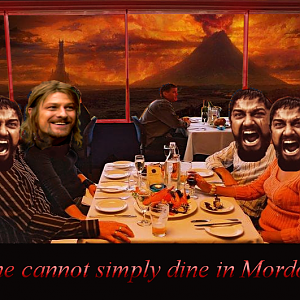 One cannot simply dine in Mordor