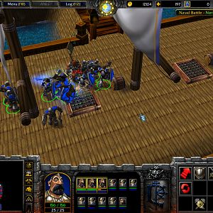Boarding Combat 1

This is the new boarding system which was implemented in Naval Battle 1.17

Each unit represent 25 crew members and the captain
