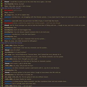 Chat randoms about Elenai. Poor Angel.