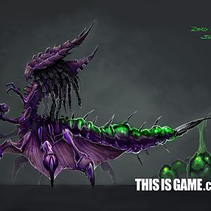 SC II Zerg queen concept O.o