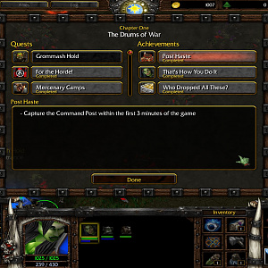 Chapter 1 achievements