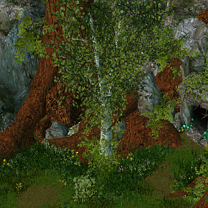 Entrance to the Goddess Cave in Dillianhor