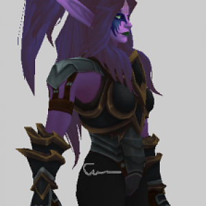Unarmored night elf watcher