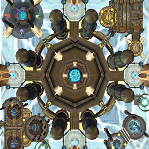 Minimap of the Sky Arena