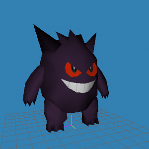 Gengar Textured