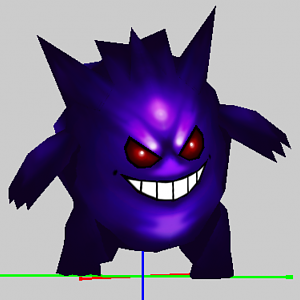 Gengar with new texture