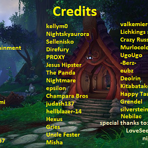 Credits List Updated