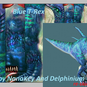 Blue Dinosaur