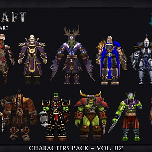 WC3_CHARACTER PACK_VOL_02