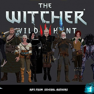 Pack_3d_models_the_witcher_iii