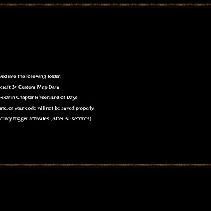 Save End Screen