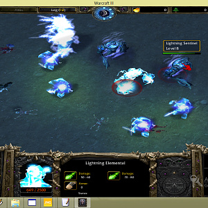 Lightning Elementals (Creep Test)