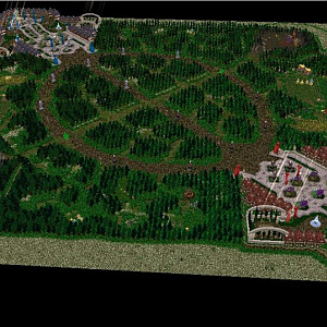 Perspectivo of entire map.
