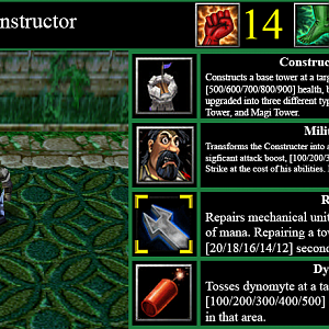 Hero Card - Constructor