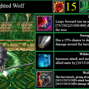Hero Card - Knighted Wolf