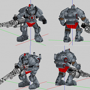 Some Motorized Ugliness update 2: Now with the taste of double-barreled autocannon!