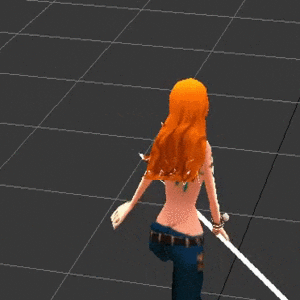 Nami Run Animation