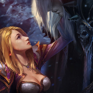 Arthas and Jaina