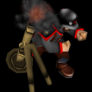 German Mortar Trooper