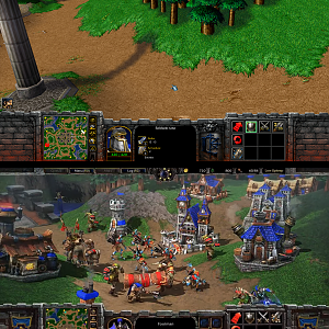 WC3R UI comparison
